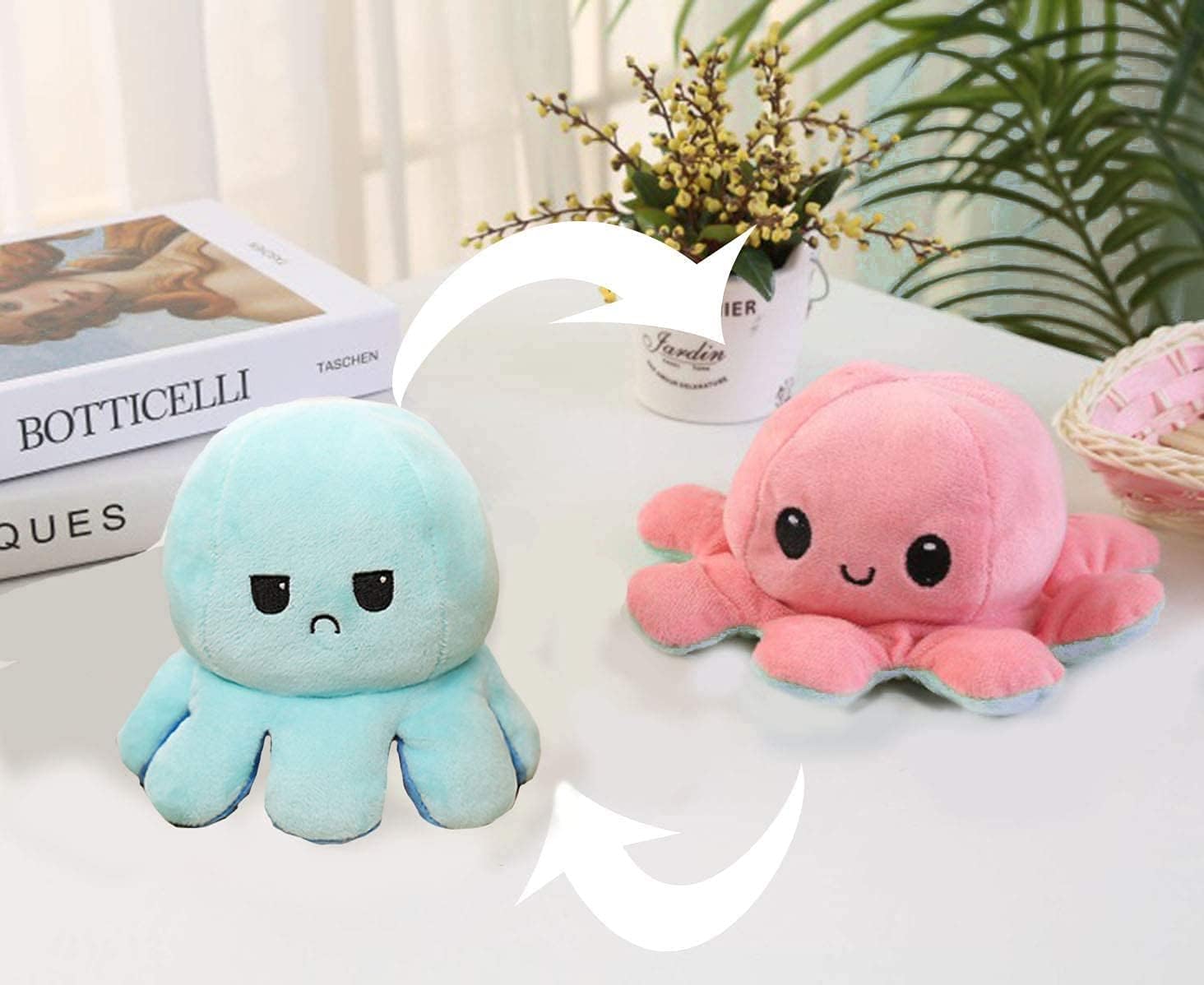 リバーシブルたこ Amazon.co.jp: ぬいぐるみ タコ リバーシブルタコのぬいぐるみ